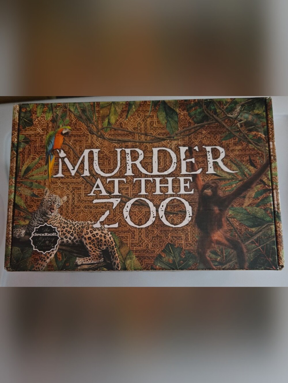 Deadbolt Mystery Society - Murder At The Zoo
